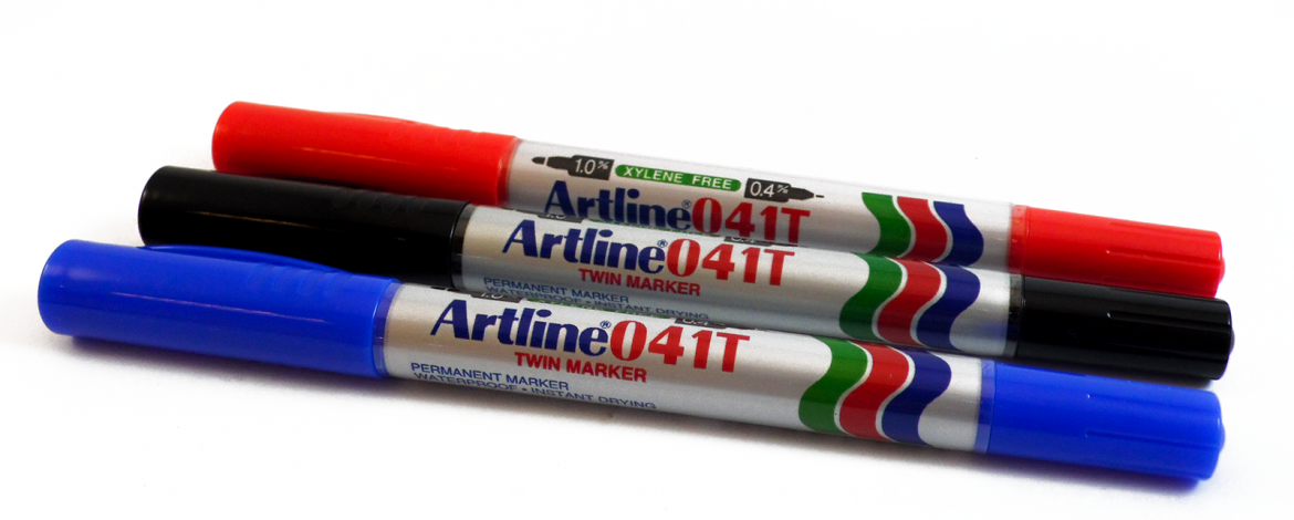MARCADOR PERMANENTE ARTLINE DOBLE PUNTA 041T