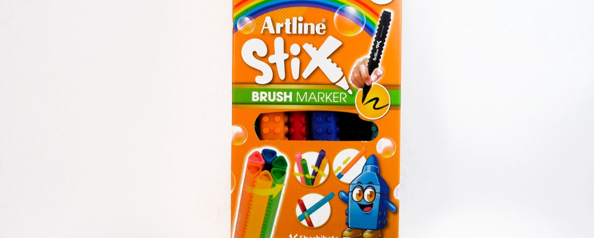 MARCADORES ARTLINE STIX X 6 PUNTA PINCEL