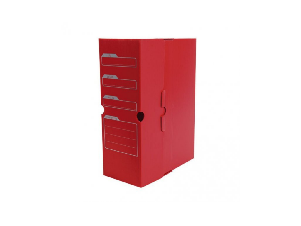CAJA ARCHIVADORA 13 CM CARTON PLAST - Papelería Cassino